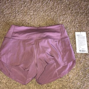 Lululemon Speed Up Short Hi-Rise size 4